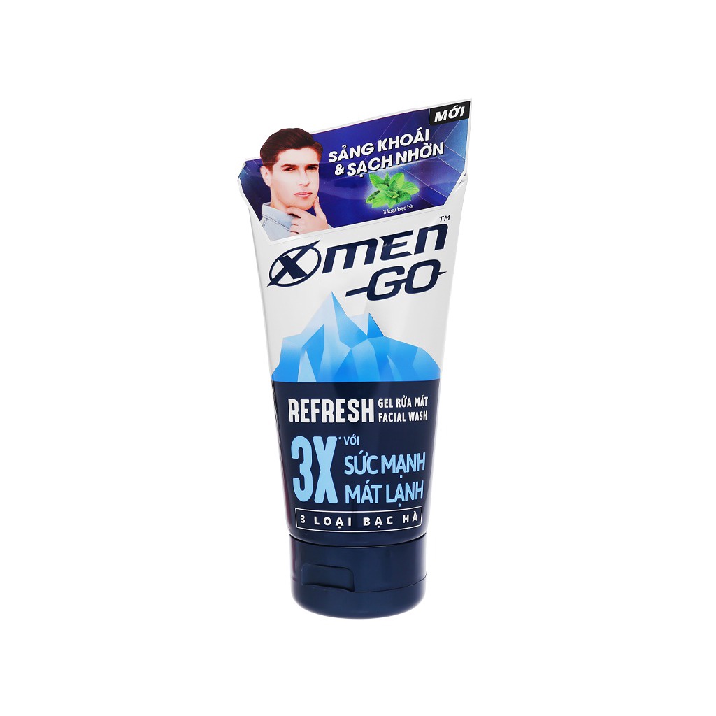 Sữa Rửa Mặt X-Men Detox Ngừa Mụn Sáng Da/  Fefresh 3X Mát Lạnh 100g