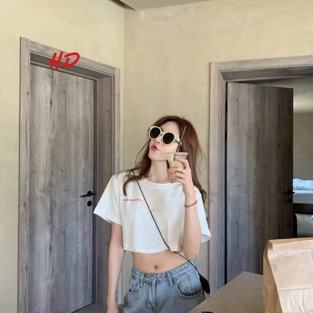Áo croptop china ton H&amp;Đ