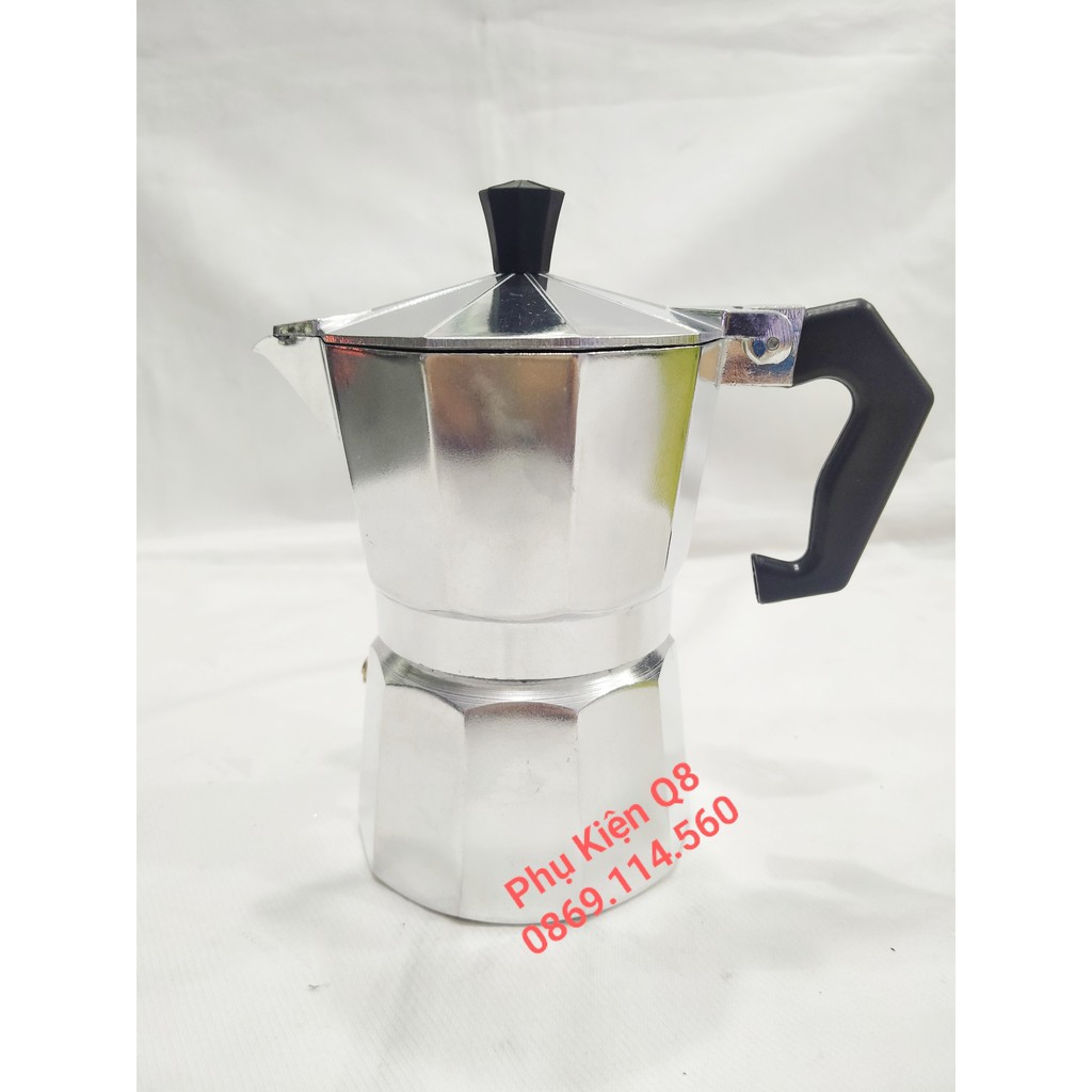 Bình pha cafe Espresso (Moka pot) dung tích 03 cup (150ml)