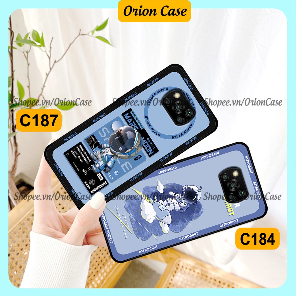 Ốp Xiaomi Poco X3 / Poco X3 Pro in hình astronaut pro nasa, moutain cá tính.ốp lưng chống sốc.