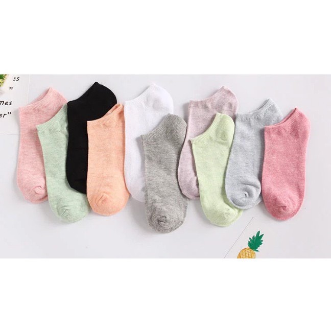 Set 10 Đôi Tất Xuất Nhật Mác Vàng H06