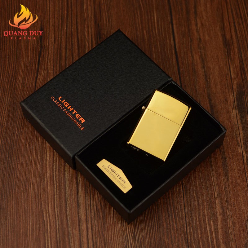 Hột quẹt điện plasma zippo sạc pin tiện lợi