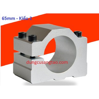 Bát giữ motor cnc 65mm / gá spindle 65mm / bát cố định động cơ