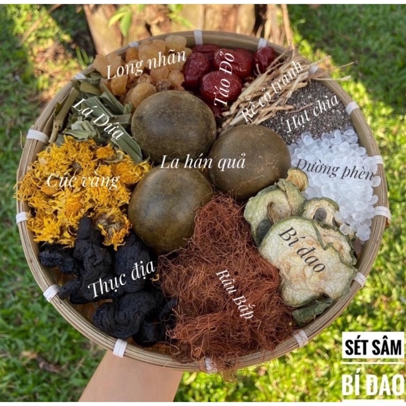 SET TRÀ SÂM BÍ ĐAO