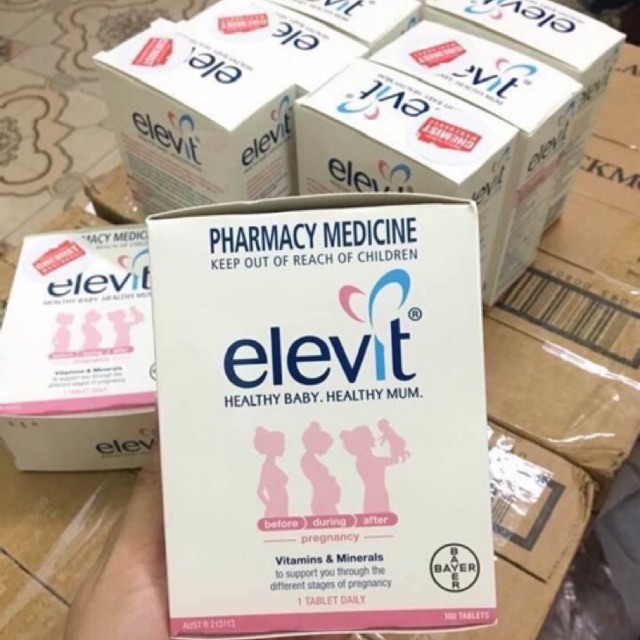 Elevit bà bầu 2020