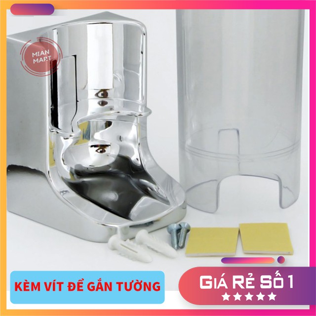 [Tặng keo dán siêu chắc] ỐNG ĐỰNG BÔNG TẨY TRANG KHÁNG KHUẨN TASHUAN TREO TƯỜNG ĐỂ BÀN TIỆN LỢI VỆ SINH