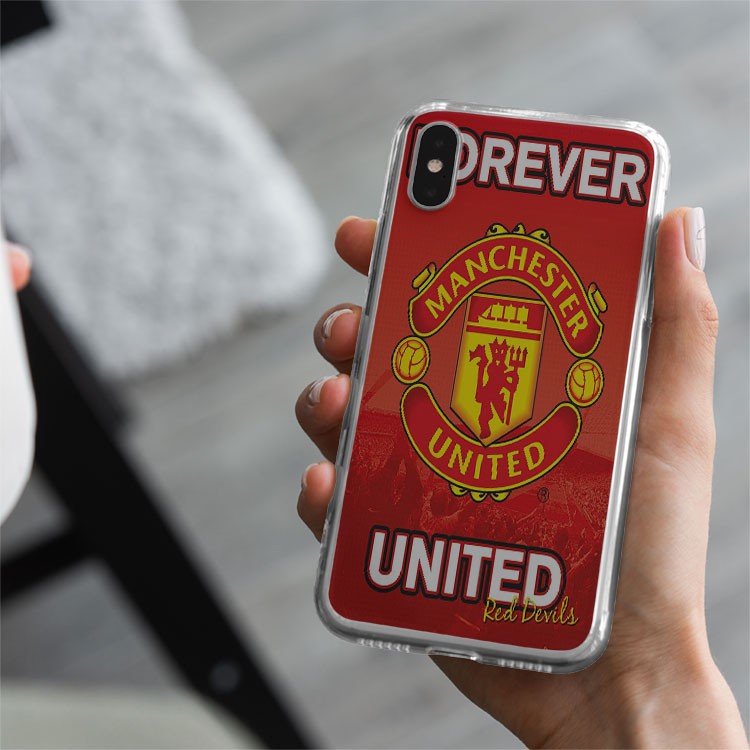 Ốp lưng Iphone trong dẻo CLB Manchester United chất lượng MAN20210814