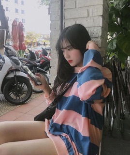 SWEATER PINK BLUE