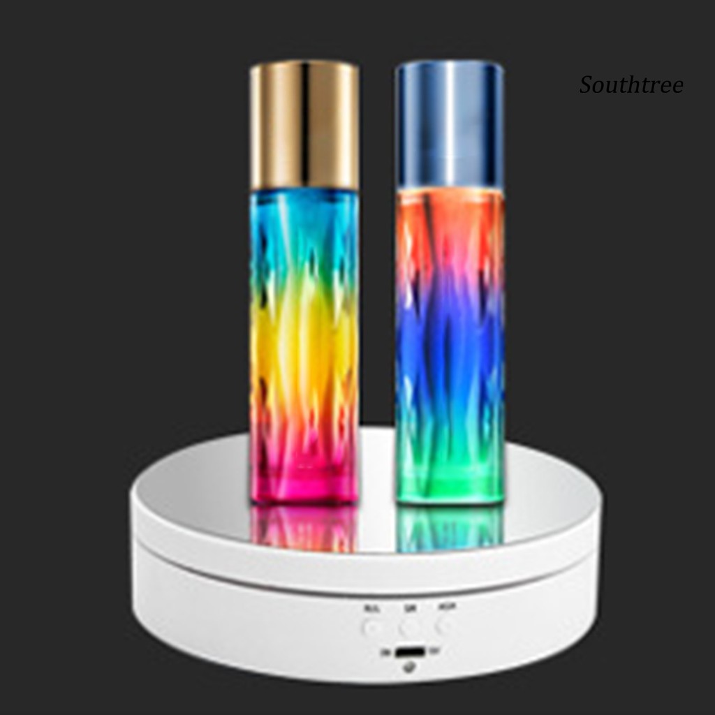 (Hàng Mới Về) Bàn Xoay 360 Độ Điều Chỉnh Được Pin Usb / Pin 138mm Cho Trang Sức