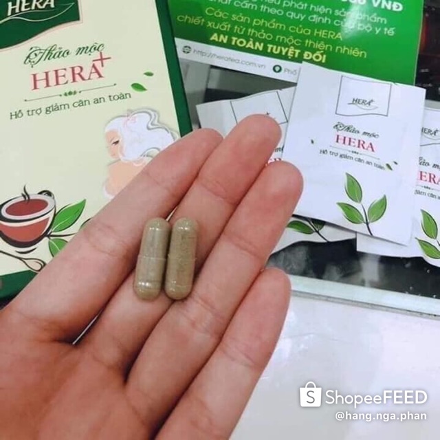 Trà thảo mộc giảm cân hera