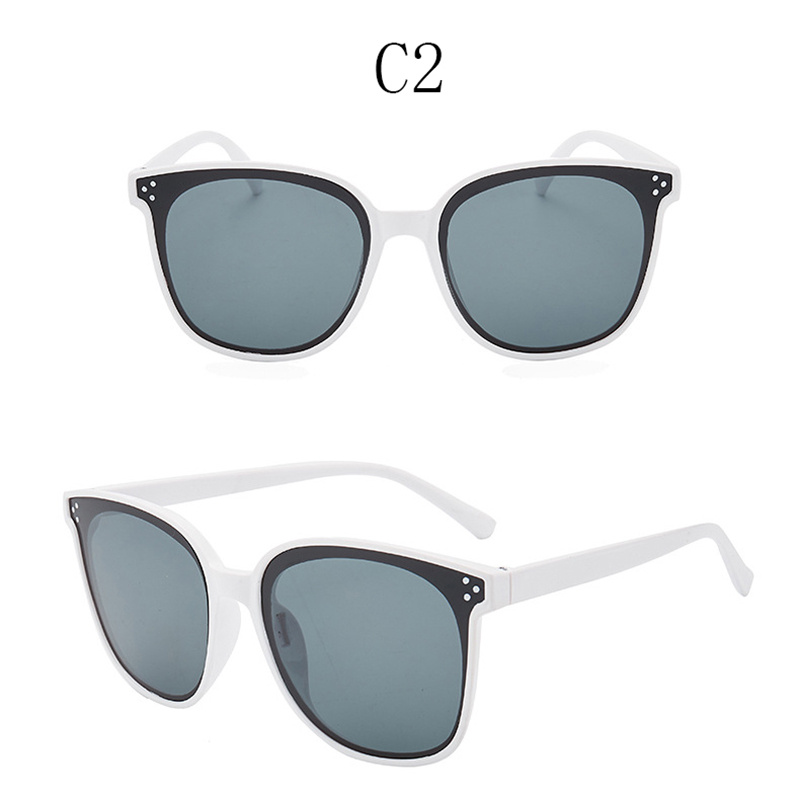 Kính mát gọng vuông lớn phong cách Hàn Quốc thời trang dành cho nam và nữ