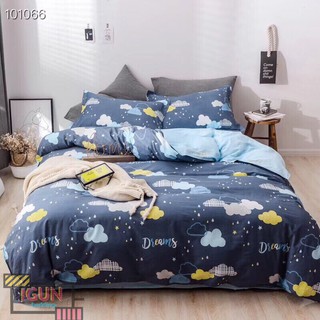 set BẦU TRỜI SAO TRẮNG bộ Chăn Ga Gối 4 món COTTON ORGANIC 100% nhập khẩu HÀN QUỐC