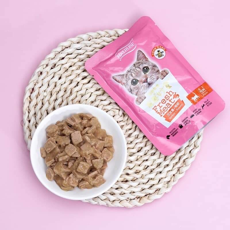 (SỈ LẺ GIÁ SỐC) Pate natruse 80gr thơm ngon cho mèo