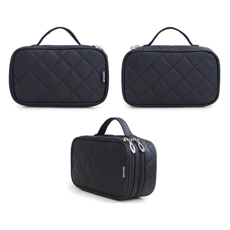 Túi đựng đồ trang điểm 2 tầng