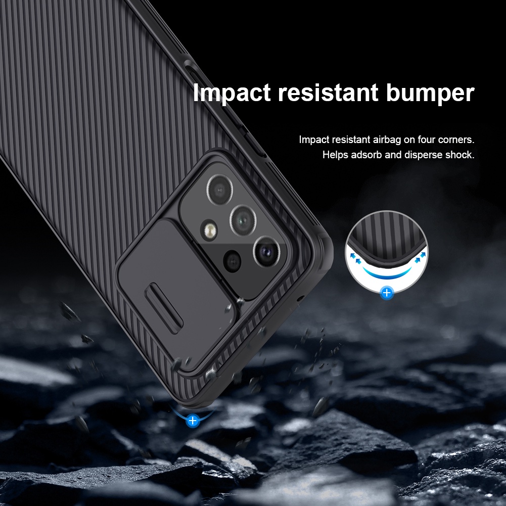 Ốp lưng Samsung Galaxy A53 NILLKIN CamShield Pro Ống kính trượt Bảo vệ máy ảnh ốp lưng cho Samsung Galaxy A53 5G