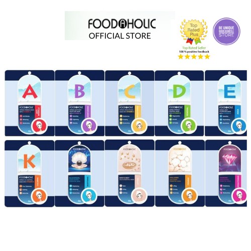 Mặt Nạ Foodaholic Chăm Sóc Da Toàn Diện Essential Mask