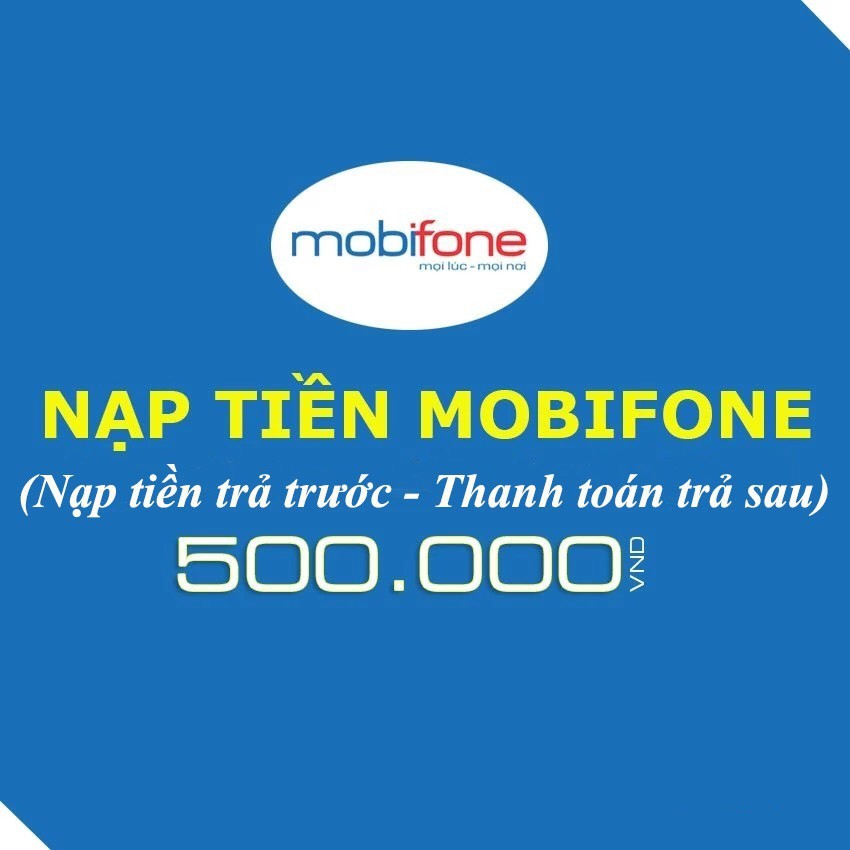 Thẻ Mobiphone 500k