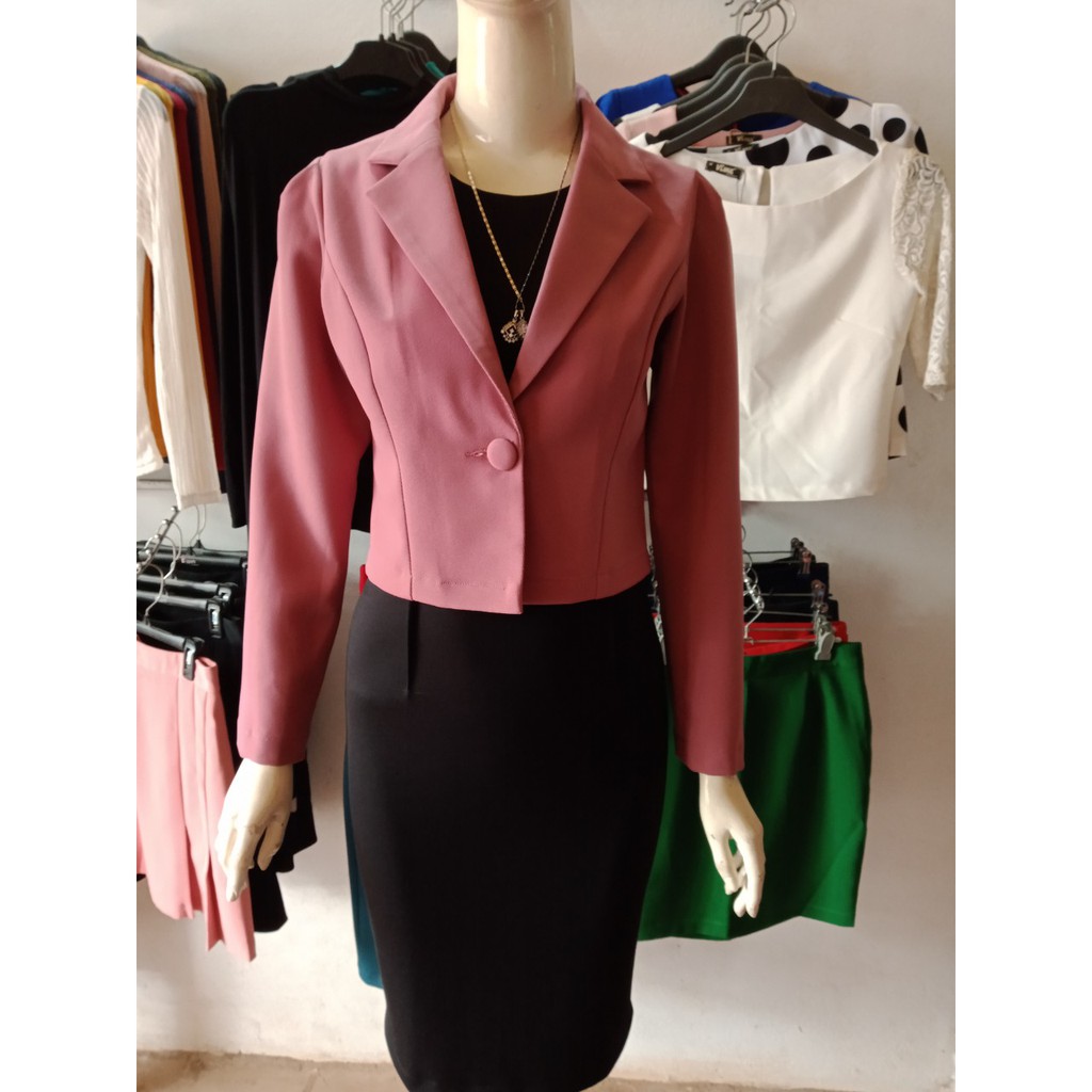 VEST NỮ NGẮN THIẾT KẾ, Vest nữ thiết kế dáng ngắn, vest nữ ngắn