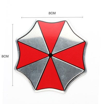 Tem nhôm Umbrella Tám cạnh - bát giác đường kính 8cm