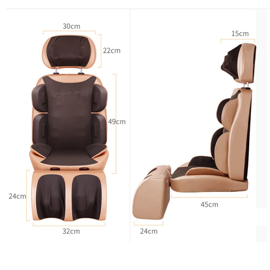 Ghế Massage Thư giãn Trị liệu chính hãng Jare -  mát xa toàn thân, xoa bóp bấm huyệt, giảm đau nhức xương khớp