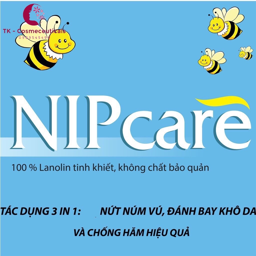 Kem Bôi Nứt Đầu Ti NIP CARE / NIPCARE Phòng Và Chữa Nứt Đầu Ti An Toàn Tuyệt Đối Cho Trẻ Sơ Sinh