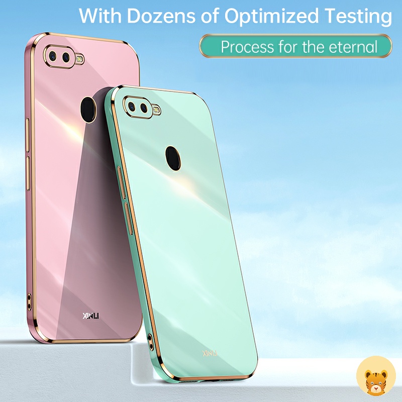 Ốp Điện Thoại Cho Oppo A16 A16K A15 A54 A12 A5S A3S A31 A53 F9 F11 Pro A9 A5 2020 A92 A52 A9 A4 A83 A74 A93 A55 4G 5G