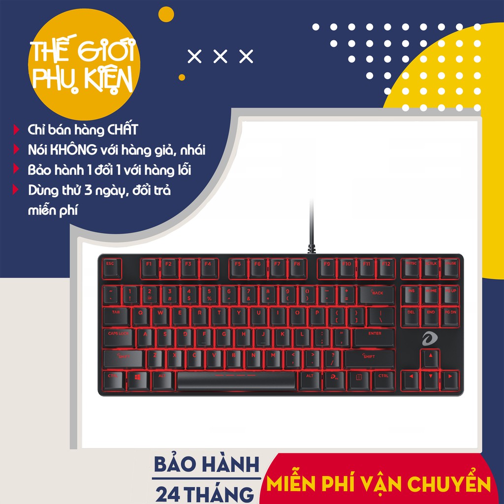[Hàng Chính Hãng] Bàn phím cơ Dareu EK87, Bàn phím gaming Dareu EK87 - Bảo Hành 24 tháng | BigBuy360 - bigbuy360.vn