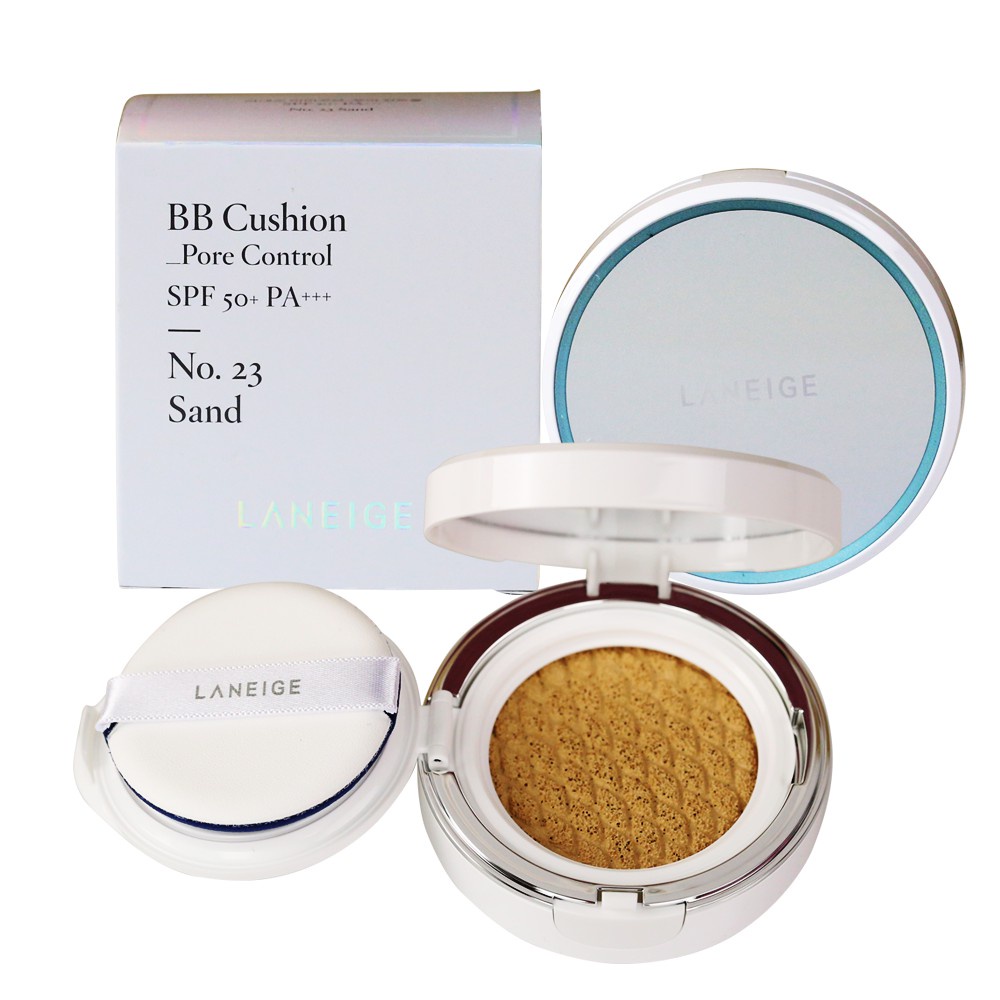 Phấn nước kiềm dầu Cushion Laneige BB Pore Control SPF 50 PA+++ Tone 23 Sand | BigBuy360 - bigbuy360.vn
