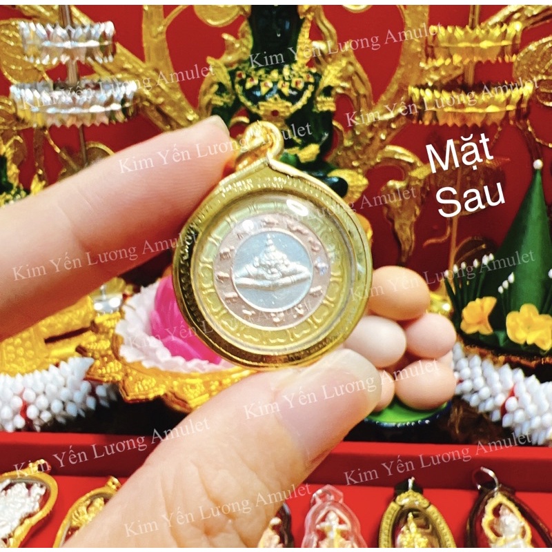 🎀 MẶT DÂY CHUYỀN PHRA RA.HỦ TR.Ừ T.À HỘ MỆ.NH THÁI LAN 🎀