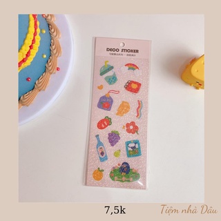 Sticker deco mini lấp lánh