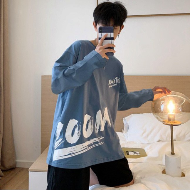 Áo Thun Dài Tay Boom Siêu Hot🍁 Unisex nam nữ đều mặc được | WebRaoVat - webraovat.net.vn