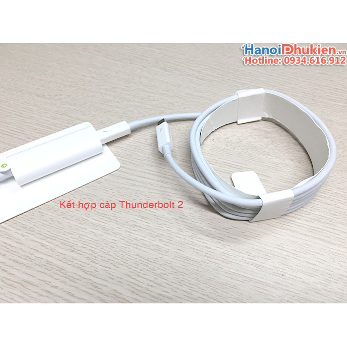 Cáp thunderbolt 3 (usb-c) ra thunderbolt 2 chính hãng