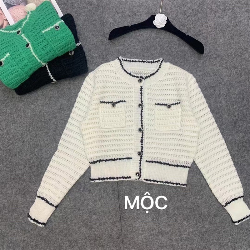 Áo len khoác phong cách Hàn quốc mẫu thời trang mơí nhất