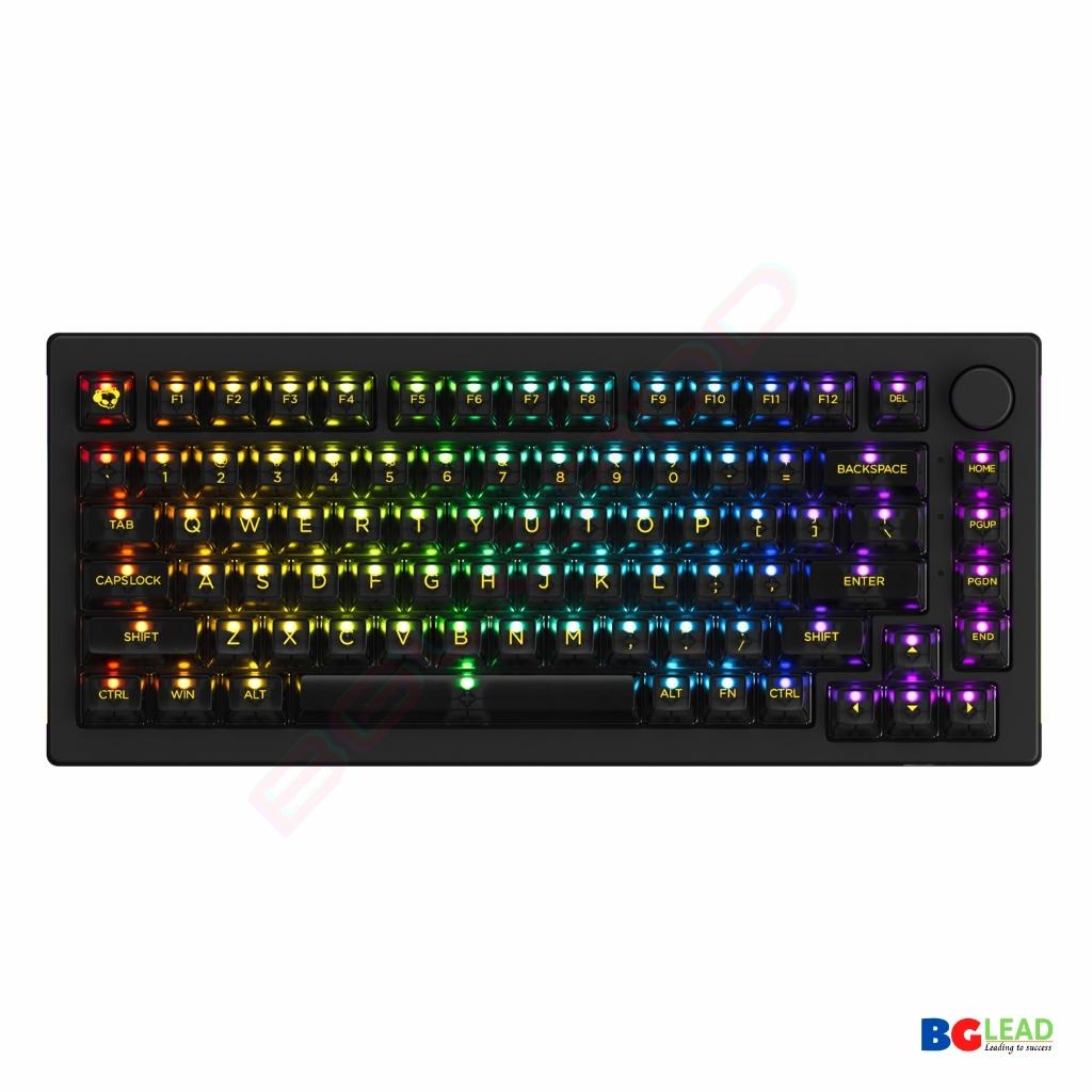 Keycap bàn phím cơ AKKO ASA Clear profile 155 nút trong suốt xuyên Led | hỗ trợ nhiều layout | Đa dạng màu sắc