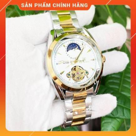 - ĐỒNG HỒ CƠ NAM WEISHIKAI LỘ TIM - DÂY KIM LOẠI CAO CẤP