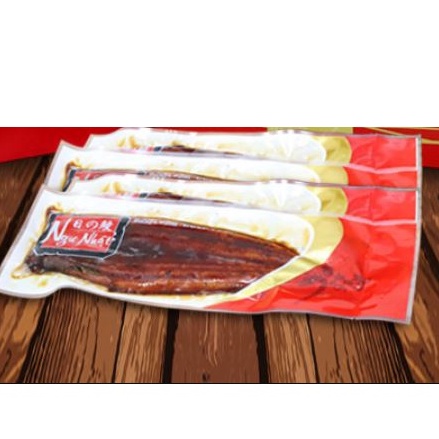Lươn Nhật Unagi Kabayaki nguyên con - cá chình Unagi phủ sốt Kabayaki 250gr đông lạnh