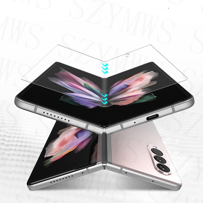 Kính Cường Lực Trước + Sau Mềm Mại Cho samsung galaxy z fold 2 / 3 / 4 / 5 / z fold 2 3 4 5