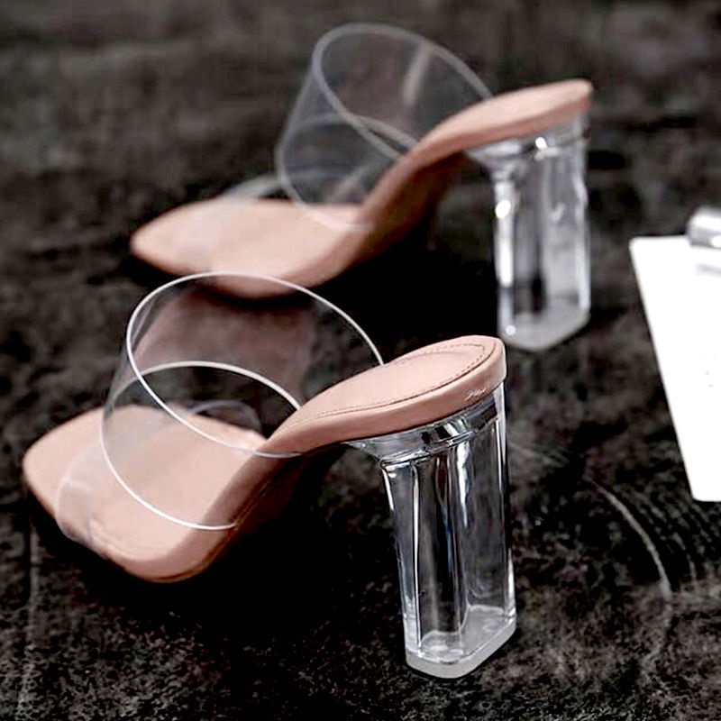 Giày Cao Gót Nữ Trong Suốt size 34-41