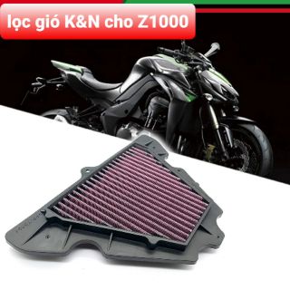 Lọc gió K&N tăng mã lực cho Kawasaki Z1000 - Versys1000