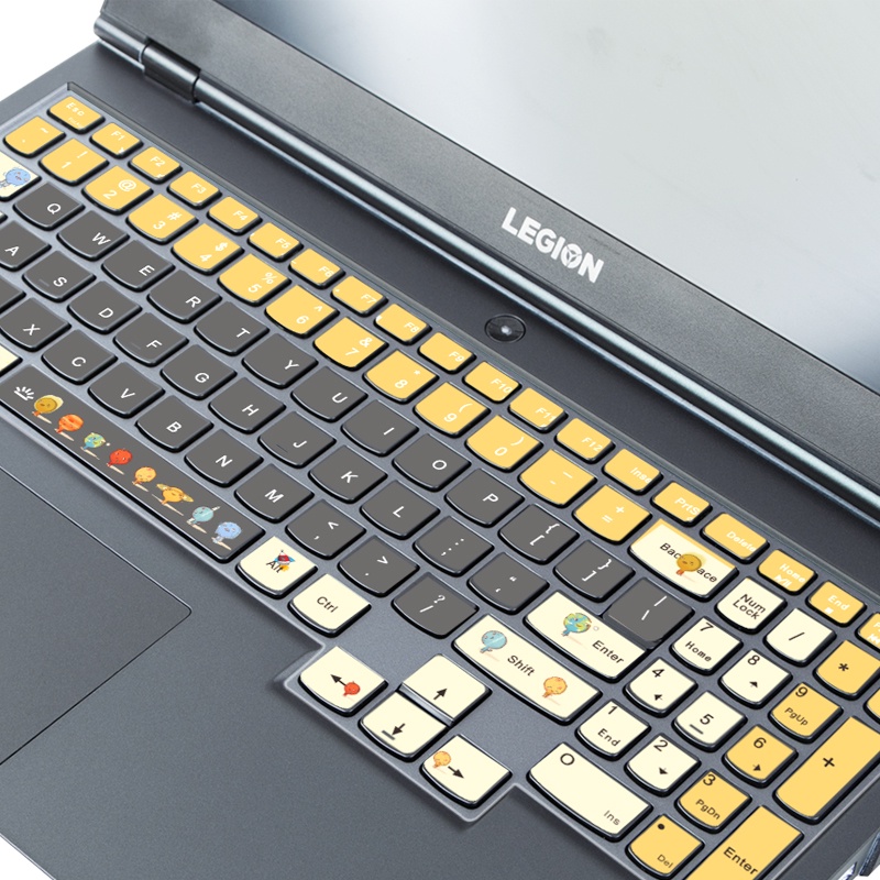 Ốp Bàn Phím Silicon Mềm Chống Nước In Hình 3D Cho Lenovo Legion 5 5P 15.6 inch 2020 Legion 5 pro 2021