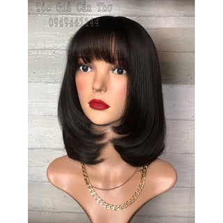 TÓC BỘ CÚP 35cm NÂU ĐEN