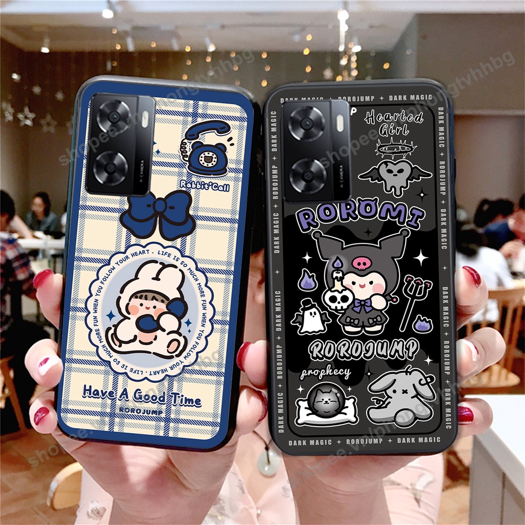 ỐP lưng Oppo A57 5g - Oppo A57 2022 trái tim gấu cute cực bền siêu đẹp