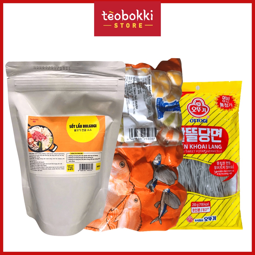 [SHIP HCM]  Combo lẩu Bulgogi
