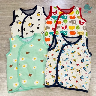 Áo gile trần bông cho bé - chất cotton đẹp mịn