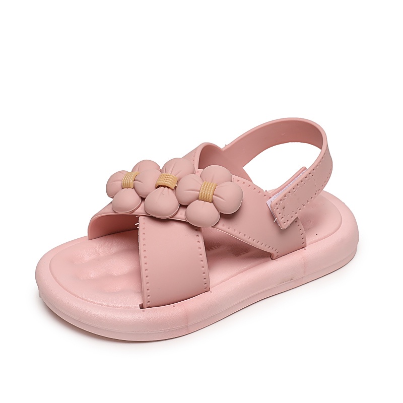Sandal công chúa đế mềm phong cách Hàn Quốc cho bé gái