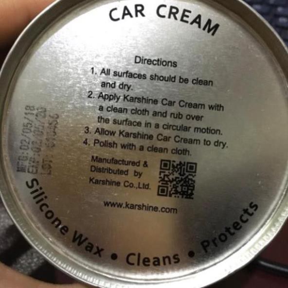 CANA KARSHINE CAR CREAM MADE IN THAILAND Đánh Bóng Ô Tô, Xe Máy, Da, Gỗ, Kim Loại