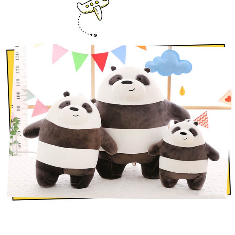 Gấu Nhồi Bông Kiểu Hoạt Hình We Bare Bears