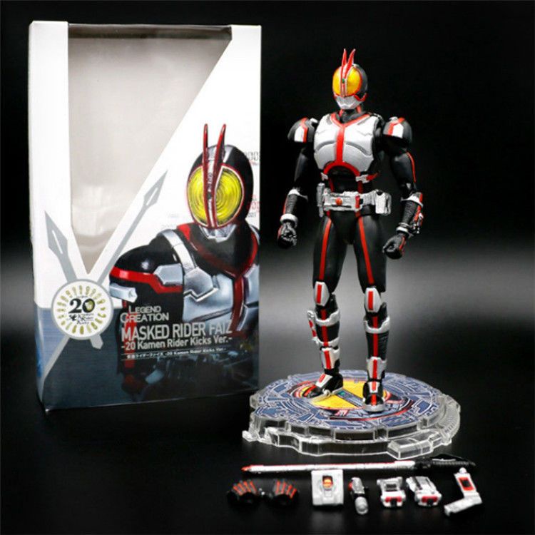Wd Mô Hình Nhân Vật Kamen Rider Phiên Bản Kỉ Niệm 20 Năm 555 FAIZ Qiaoye Có Thể Cử Động Được