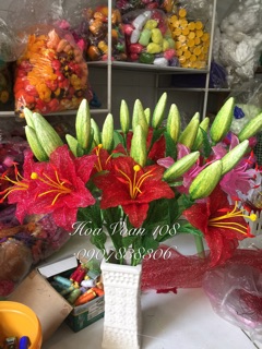 Lily bộ đất sét ( 1 bịch 5 bộ)
