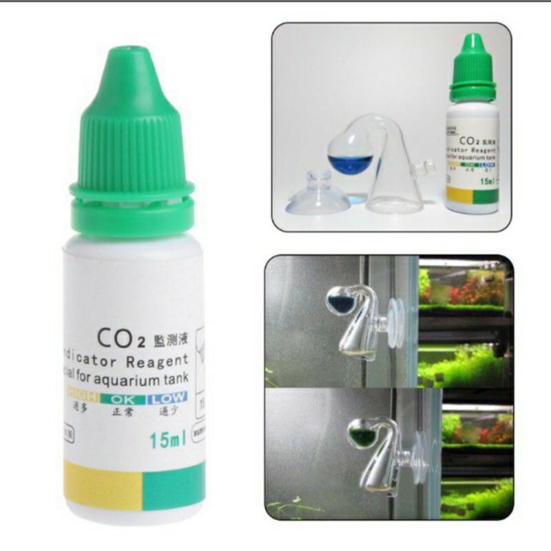 Bộ test Co2 cho bể cá cảnh | Dụng cụ kiểm tra nồng độ co2 trong bể thủy sinh